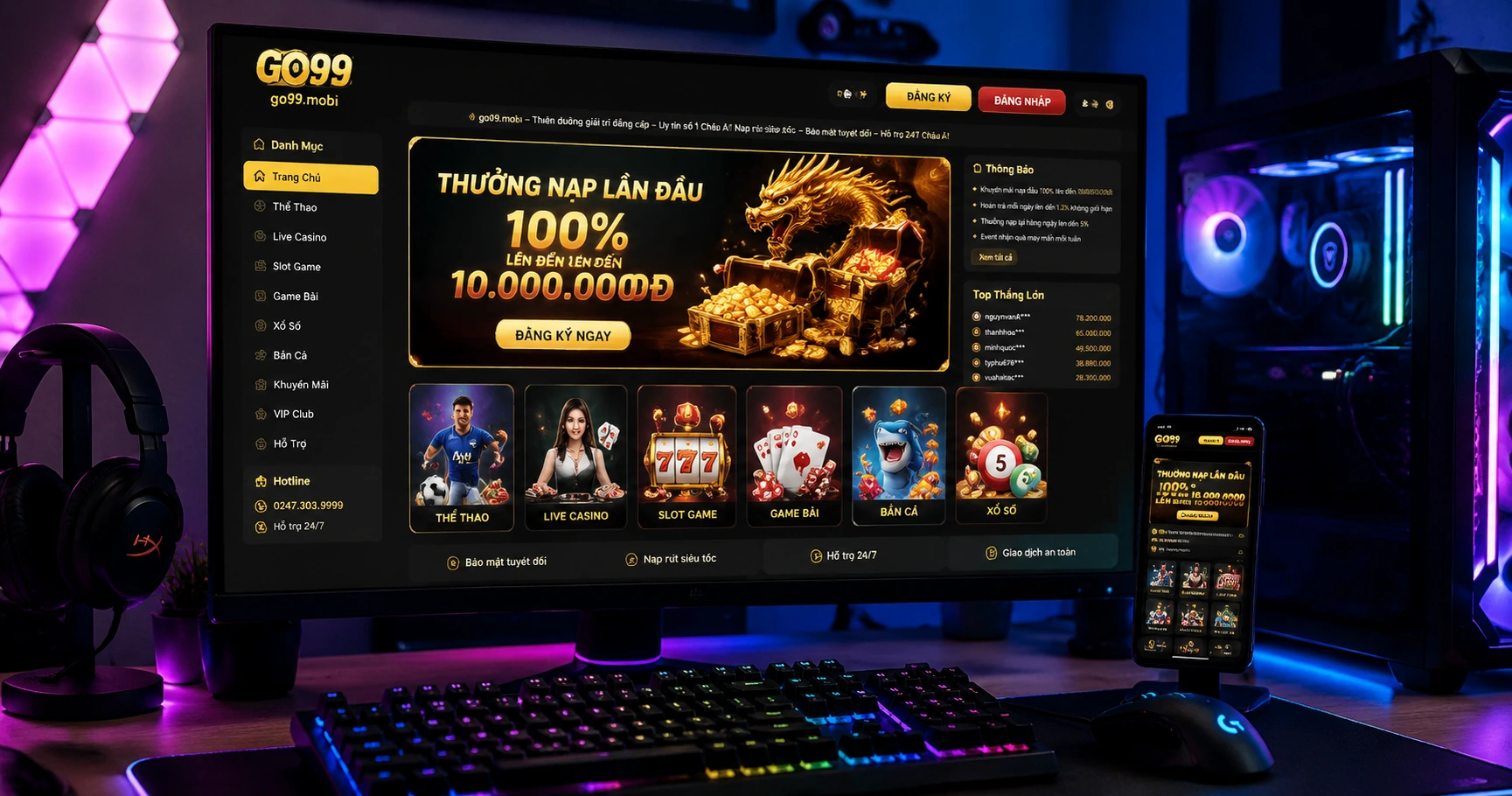 Khám Phá go99 mobi: Địa Chỉ Đáng Tin Cậy Cho Game Thủ Việt Nam - image 3