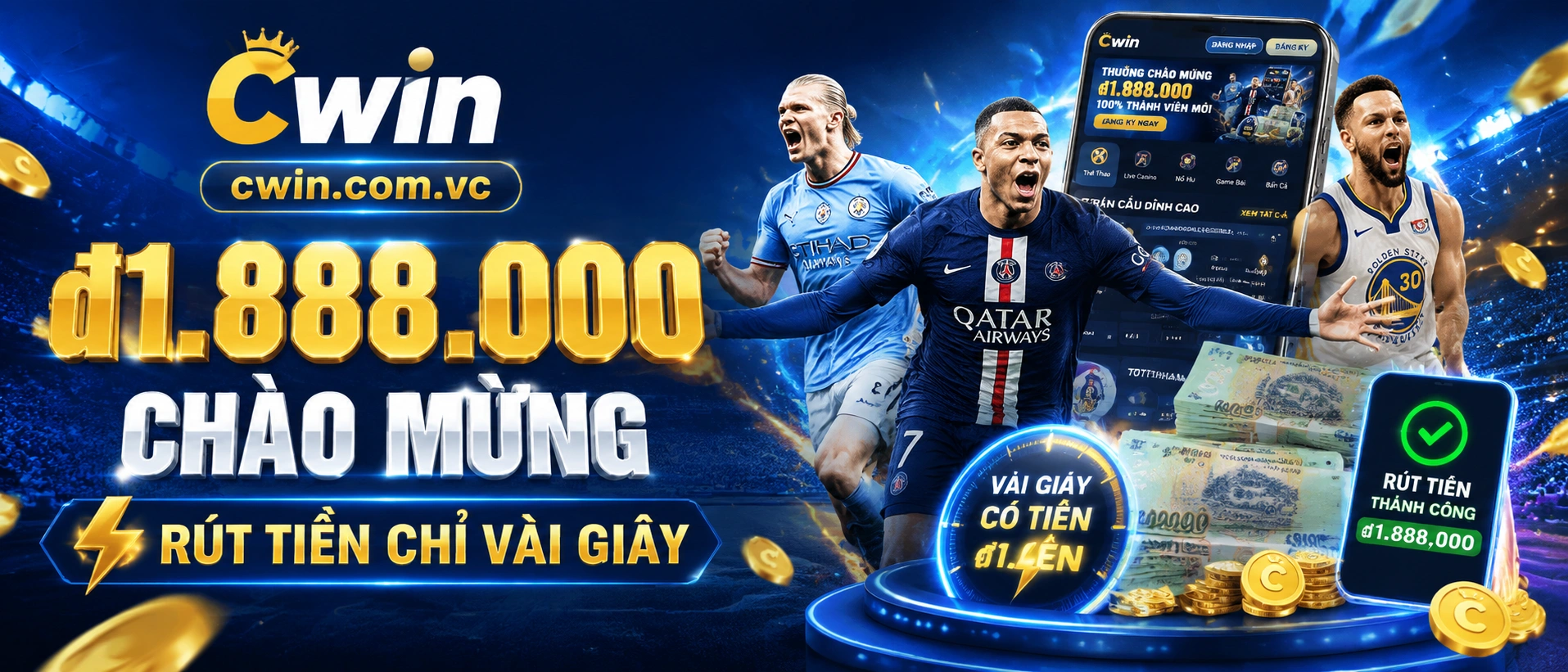 Không gian thể thao với nhịp trận và danh mục môn thi đấu